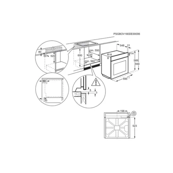 ჩასაშენებელი ღუმელი Electrolux KODEH70X, 5 image - TechMall.geჩასაშენებელი ღუმელი Electrolux KODEH70X, 5 image - TechMall.ge ,ჩასაშენებელი ღუმელი Electrolux KODEH70X, 5 image - TechMall.ge