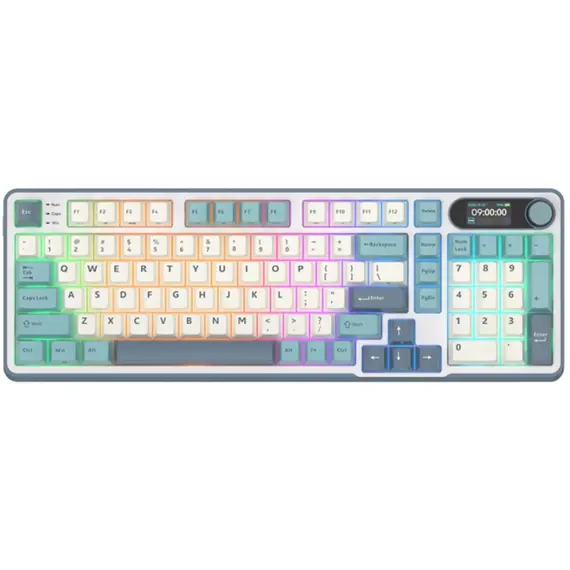 კლავიატურა Royal Kludge RK S98 RGB Mechanical Keyboard, Chartreuse switch, Smart Display, Hot Swappable, Type-C wired, Bluetooth 5.0, 2.4GHz, Light Cl - TechMall.geკლავიატურა Royal Kludge RK S98 RGB Mechanical Keyboard, Chartreuse switch, Smart Display, Hot Swappable, Type-C wired, Bluetooth 5.0, 2.4GHz, Light Cl - TechMall.ge ,კლავიატურა Royal Kludge RK S98 RGB Mechanical Keyboard, Chartreuse switch, Smart Display, Hot Swappable, Type-C wired, Bluetooth 5.0, 2.4GHz, Light Cl - TechMall.ge