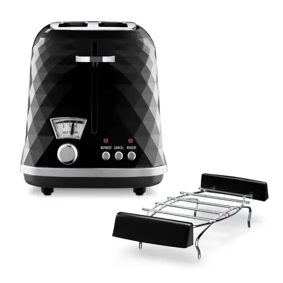 ტოსტერი Delonghi CTJ2103.BK+BUN WARMING RACK, 3 image - TechMall.geტოსტერი Delonghi CTJ2103.BK+BUN WARMING RACK, 3 image - TechMall.ge ,ტოსტერი Delonghi CTJ2103.BK+BUN WARMING RACK, 3 image - TechMall.ge