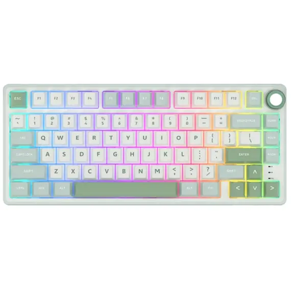 კლავიატურა Royal Kludge RK R75 RGB Mechanical Keyboard, Brown switch, Hot Swappable, Type-C wired, Sky Cyan - TechMall.geკლავიატურა Royal Kludge RK R75 RGB Mechanical Keyboard, Brown switch, Hot Swappable, Type-C wired, Sky Cyan - TechMall.ge ,კლავიატურა Royal Kludge RK R75 RGB Mechanical Keyboard, Brown switch, Hot Swappable, Type-C wired, Sky Cyan - TechMall.ge