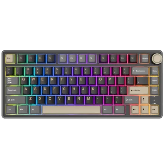 კლავიატურა Royal Kludge RK R75 RGB Mechanical Keyboard, Brown switch, Hot Swappable, Type-C wired, Phantom - TechMall.geკლავიატურა Royal Kludge RK R75 RGB Mechanical Keyboard, Brown switch, Hot Swappable, Type-C wired, Phantom - TechMall.ge ,კლავიატურა Royal Kludge RK R75 RGB Mechanical Keyboard, Brown switch, Hot Swappable, Type-C wired, Phantom - TechMall.ge