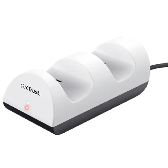 ჯოისტიკის დამტენი Trust GXT254, USB-C, USB, Duo Charging Dock for PS5, White - TechMall.geჯოისტიკის დამტენი Trust GXT254, USB-C, USB, Duo Charging Dock for PS5, White - TechMall.ge ,ჯოისტიკის დამტენი Trust GXT254, USB-C, USB, Duo Charging Dock for PS5, White - TechMall.ge