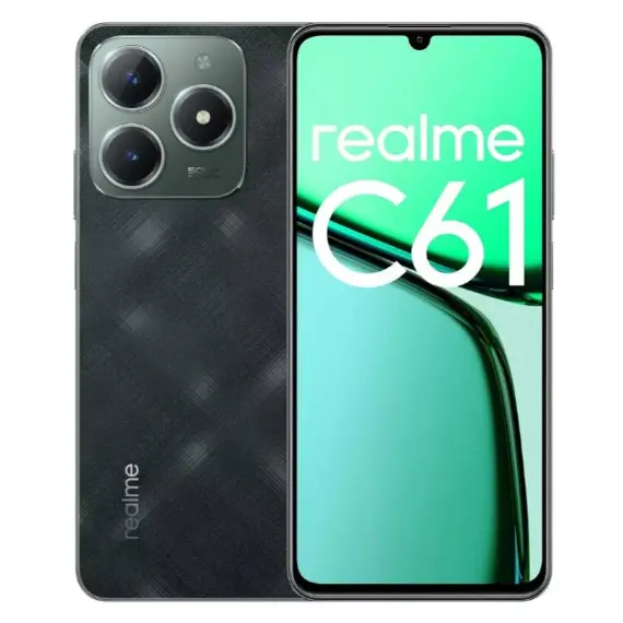 მობილური ტელეფონი Realme C61 8GB/256GB RMX3930 NFC Dark Green - TechMall.geმობილური ტელეფონი Realme C61 8GB/256GB RMX3930 NFC Dark Green - TechMall.ge ,მობილური ტელეფონი Realme C61 8GB/256GB RMX3930 NFC Dark Green - TechMall.ge