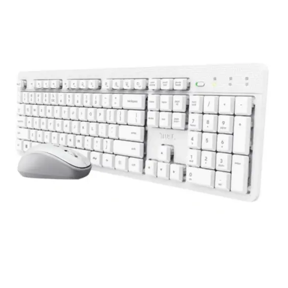 კლავიატურა და მაუსი Trust Ody II Silent Wireless Keyboard & Mouse set White - 25465, 2 image - TechMall.geკლავიატურა და მაუსი Trust Ody II Silent Wireless Keyboard & Mouse set White - 25465, 2 image - TechMall.ge ,კლავიატურა და მაუსი Trust Ody II Silent Wireless Keyboard & Mouse set White - 25465, 2 image - TechMall.ge