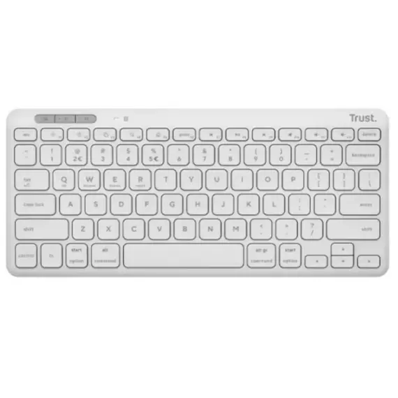 კლავიატურა Trust Lyra Compact Wireless Keyboard White - 25097 - TechMall.geკლავიატურა Trust Lyra Compact Wireless Keyboard White - 25097 - TechMall.ge ,კლავიატურა Trust Lyra Compact Wireless Keyboard White - 25097 - TechMall.ge