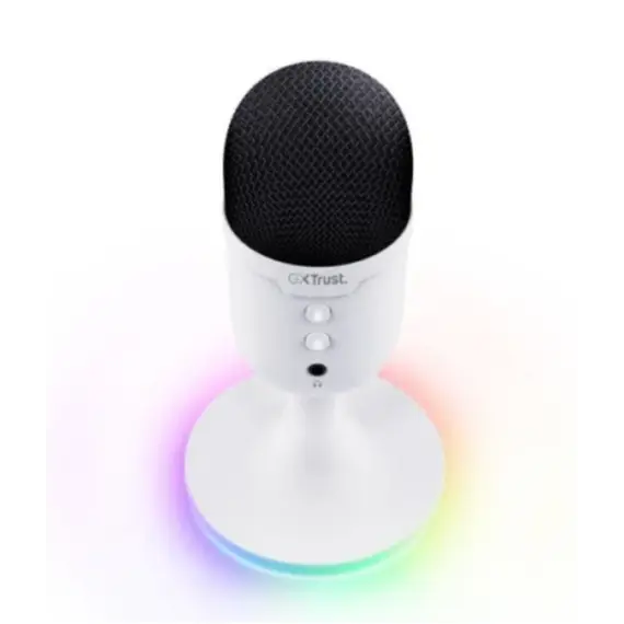 მიკროფონი Trust GXT 234W Yunix USB Gaming Microphone White - 25374, 2 image - TechMall.geმიკროფონი Trust GXT 234W Yunix USB Gaming Microphone White - 25374, 2 image - TechMall.ge ,მიკროფონი Trust GXT 234W Yunix USB Gaming Microphone White - 25374, 2 image - TechMall.ge