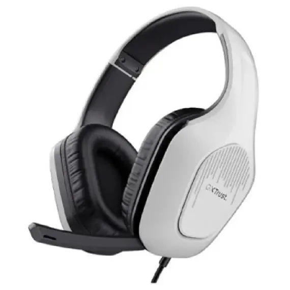 ყურსასმენი Trust GXT415W Zirox, Headset, Wired, 3.5mm, White - TechMall.geყურსასმენი Trust GXT415W Zirox, Headset, Wired, 3.5mm, White - TechMall.ge ,ყურსასმენი Trust GXT415W Zirox, Headset, Wired, 3.5mm, White - TechMall.ge