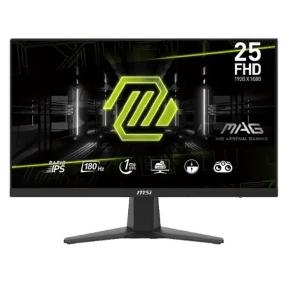 მონიტორი MSI 9S6-3BC11H-020 MAG 256F, 24.5", Monitor, FHD, IPS, HDMI, DP, Black - TechMall.geმონიტორი MSI 9S6-3BC11H-020 MAG 256F, 24.5", Monitor, FHD, IPS, HDMI, DP, Black - TechMall.ge ,მონიტორი MSI 9S6-3BC11H-020 MAG 256F, 24.5", Monitor, FHD, IPS, HDMI, DP, Black - TechMall.ge