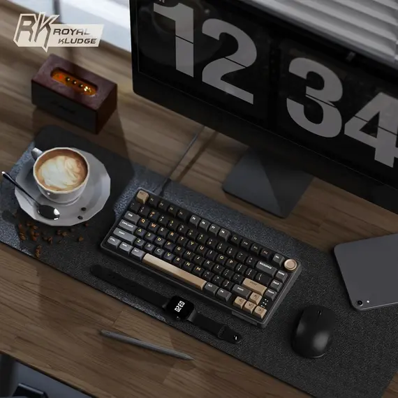 კლავიატურა Royal Kludge RK R75 RGB Mechanical Keyboard, K silver switch, Hot Swappable, Type-C wire, Phantom, 5 image - TechMall.geკლავიატურა Royal Kludge RK R75 RGB Mechanical Keyboard, K silver switch, Hot Swappable, Type-C wire, Phantom, 5 image - TechMall.ge ,კლავიატურა Royal Kludge RK R75 RGB Mechanical Keyboard, K silver switch, Hot Swappable, Type-C wire, Phantom, 5 image - TechMall.ge