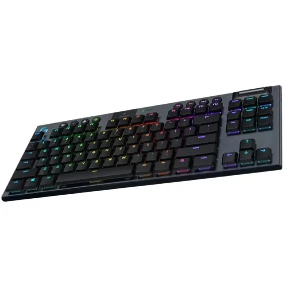 კლავიატურა LOGITECH G915 X LIGHTSPEED TKL Wireless Gaming Keyboard - BLACK - US INT'L - 2.4GHZ/BT - N/A - EMEA2, 2 image - TechMall.geკლავიატურა LOGITECH G915 X LIGHTSPEED TKL Wireless Gaming Keyboard - BLACK - US INT'L - 2.4GHZ/BT - N/A - EMEA2, 2 image - TechMall.ge ,კლავიატურა LOGITECH G915 X LIGHTSPEED TKL Wireless Gaming Keyboard - BLACK - US INT'L - 2.4GHZ/BT - N/A - EMEA2, 2 image - TechMall.ge