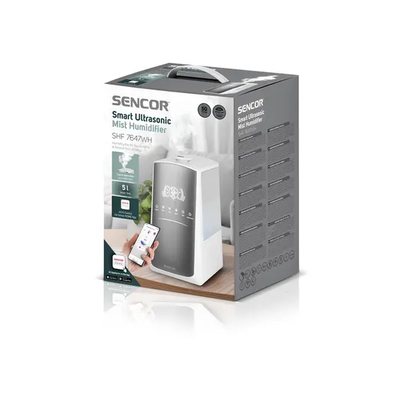 ჰაერის დამატენიანებელი Sencor SHF 7647WH Humidifier, 7 image - TechMall.geჰაერის დამატენიანებელი Sencor SHF 7647WH Humidifier, 7 image - TechMall.ge ,ჰაერის დამატენიანებელი Sencor SHF 7647WH Humidifier, 7 image - TechMall.ge
