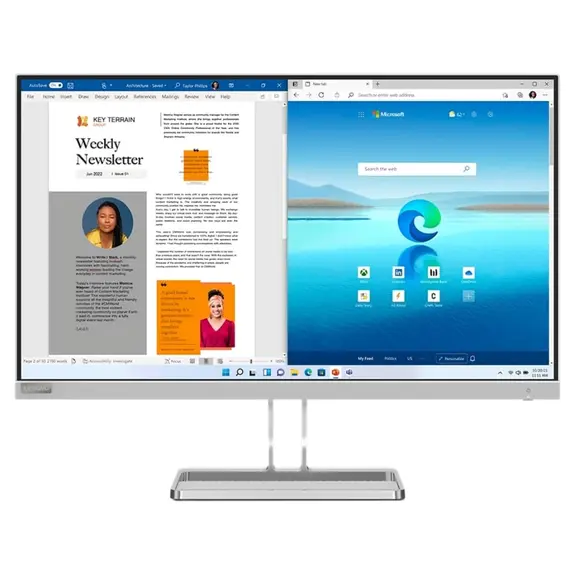 მონიტორი Lenovo 67ACKAC4EU L27e-40, 27", Monitor, FHD, VA, HDMI, VGA, Cloud Grey - TechMall.geმონიტორი Lenovo 67ACKAC4EU L27e-40, 27", Monitor, FHD, VA, HDMI, VGA, Cloud Grey - TechMall.ge ,მონიტორი Lenovo 67ACKAC4EU L27e-40, 27", Monitor, FHD, VA, HDMI, VGA, Cloud Grey - TechMall.ge
