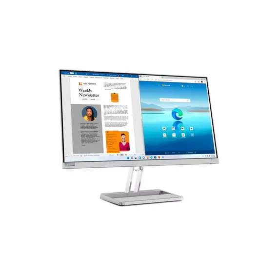 მონიტორი Lenovo 67ACKAC4EU L27e-40, 27", Monitor, FHD, VA, HDMI, VGA, Cloud Grey, 3 image - TechMall.geმონიტორი Lenovo 67ACKAC4EU L27e-40, 27", Monitor, FHD, VA, HDMI, VGA, Cloud Grey, 3 image - TechMall.ge ,მონიტორი Lenovo 67ACKAC4EU L27e-40, 27", Monitor, FHD, VA, HDMI, VGA, Cloud Grey, 3 image - TechMall.ge