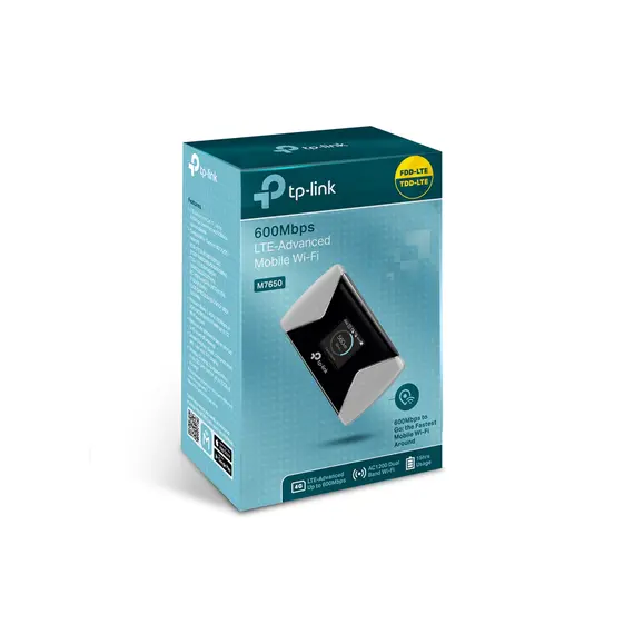 Wi-Fi როუტერი TP-Link M7650 600 Mbps LTE-Advanced Mobile Wi-Fi, 3 image - TechMall.geWi-Fi როუტერი TP-Link M7650 600 Mbps LTE-Advanced Mobile Wi-Fi, 3 image - TechMall.ge ,Wi-Fi როუტერი TP-Link M7650 600 Mbps LTE-Advanced Mobile Wi-Fi, 3 image - TechMall.ge