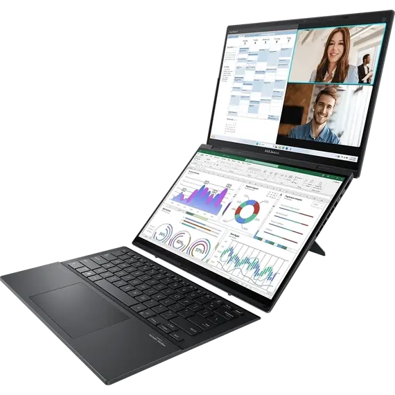 ნოუთბუქი Asustek Zenbook DUO (2025) EVO 14''  OLED U7 Ultra 7 255H 16GB 1TB SSD  Intel  graphics WIN 11 HOME GREY, 4 image - TechMall.geნოუთბუქი Asustek Zenbook DUO (2025) EVO 14''  OLED U7 Ultra 7 255H 16GB 1TB SSD  Intel  graphics WIN 11 HOME GREY, 4 image - TechMall.ge ,ნოუთბუქი Asustek Zenbook DUO (2025) EVO 14''  OLED U7 Ultra 7 255H 16GB 1TB SSD  Intel  graphics WIN 11 HOME GREY, 4 image - TechMall.ge