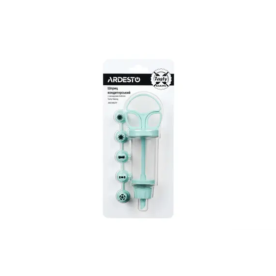 კრემის შპრიცი  ARDESTO Basic Cream Pump, tiffany, plastic, 2 image - TechMall.geკრემის შპრიცი  ARDESTO Basic Cream Pump, tiffany, plastic, 2 image - TechMall.ge ,კრემის შპრიცი  ARDESTO Basic Cream Pump, tiffany, plastic, 2 image - TechMall.ge