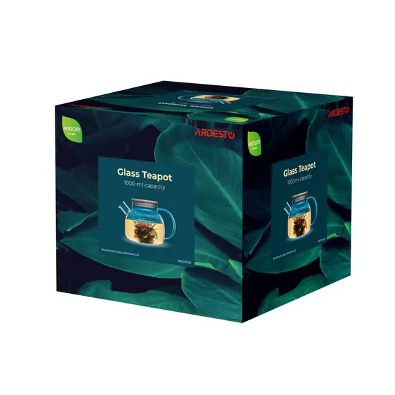 ჩაიდანი ARDESTO Tea pot Ardesto, 1000 ml, borosilicate glass, bamboo, 3 image - TechMall.geჩაიდანი ARDESTO Tea pot Ardesto, 1000 ml, borosilicate glass, bamboo, 3 image - TechMall.ge ,ჩაიდანი ARDESTO Tea pot Ardesto, 1000 ml, borosilicate glass, bamboo, 3 image - TechMall.ge