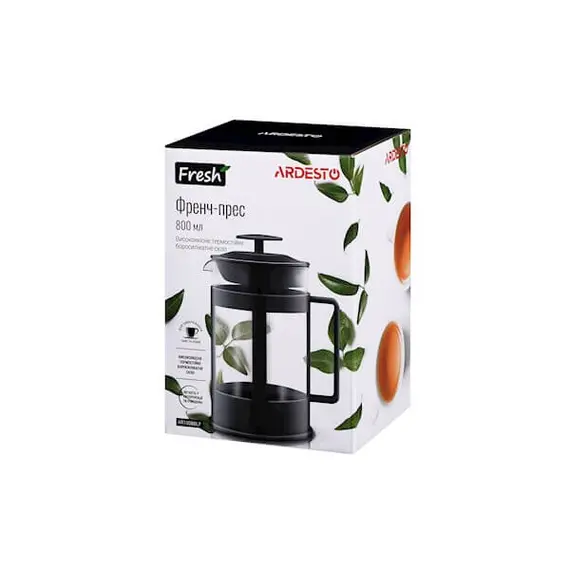 ჩაის დასაყენებელი ARDESTO AR1008BLF FRENCH PRESS FRESH, 800 ML, 2 image - TechMall.geჩაის დასაყენებელი ARDESTO AR1008BLF FRENCH PRESS FRESH, 800 ML, 2 image - TechMall.ge ,ჩაის დასაყენებელი ARDESTO AR1008BLF FRENCH PRESS FRESH, 800 ML, 2 image - TechMall.ge
