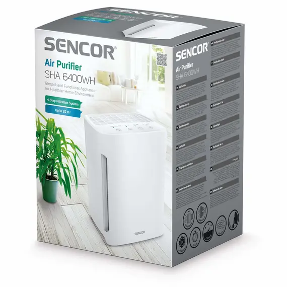 ჰაერის გამწმენდი SENCOR SHA 6400WH, 7 image - TechMall.geჰაერის გამწმენდი SENCOR SHA 6400WH, 7 image - TechMall.ge ,ჰაერის გამწმენდი SENCOR SHA 6400WH, 7 image - TechMall.ge
