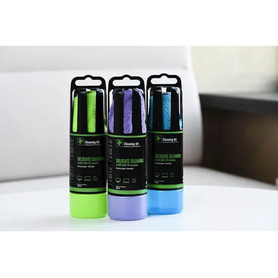 მონიტორის საწმენდი 2E Cleaning Kit  150ml Liquid for LED / LCD + Cloth, Violet, 3 image - TechMall.geმონიტორის საწმენდი 2E Cleaning Kit  150ml Liquid for LED / LCD + Cloth, Violet, 3 image - TechMall.ge ,მონიტორის საწმენდი 2E Cleaning Kit  150ml Liquid for LED / LCD + Cloth, Violet, 3 image - TechMall.ge
