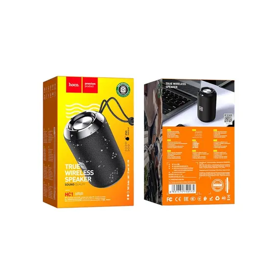 უსადენო დინამიკი HOCO WIRELESS SPEAKER HC1 TRENDY SOUND SPORTS BLACK (6931474740175), 4 image - TechMall.geუსადენო დინამიკი HOCO WIRELESS SPEAKER HC1 TRENDY SOUND SPORTS BLACK (6931474740175), 4 image - TechMall.ge ,უსადენო დინამიკი HOCO WIRELESS SPEAKER HC1 TRENDY SOUND SPORTS BLACK (6931474740175), 4 image - TechMall.ge