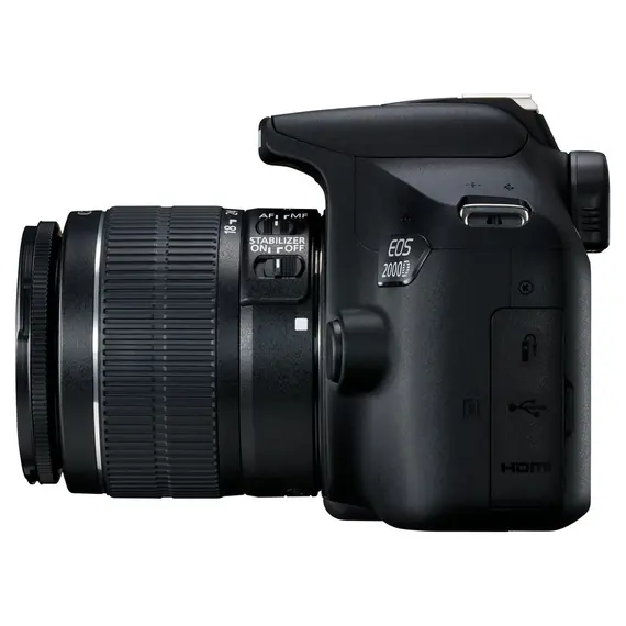 ფოტოაპარატი Canon EOS 2000D Black + Lens EF-S 18-55 IS II, 5 image - TechMall.geფოტოაპარატი Canon EOS 2000D Black + Lens EF-S 18-55 IS II, 5 image - TechMall.ge ,ფოტოაპარატი Canon EOS 2000D Black + Lens EF-S 18-55 IS II, 5 image - TechMall.ge