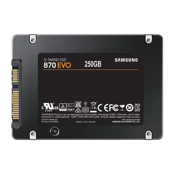 SSD დისკი Samsung 870 EVO 250GB (MZ-77E250BW), 2 image - TechMall.geSSD დისკი Samsung 870 EVO 250GB (MZ-77E250BW), 2 image - TechMall.ge ,SSD დისკი Samsung 870 EVO 250GB (MZ-77E250BW), 2 image - TechMall.ge