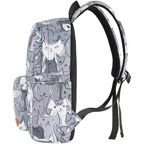 ლეპტოპის ჩანთა 2E BPT6114GC 13″ Backpack, TeensPack Cats, Gray, 3 image - TechMall.geლეპტოპის ჩანთა 2E BPT6114GC 13″ Backpack, TeensPack Cats, Gray, 3 image - TechMall.ge ,ლეპტოპის ჩანთა 2E BPT6114GC 13″ Backpack, TeensPack Cats, Gray, 3 image - TechMall.ge