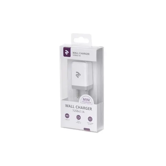 მობილურის დამტენი 2E Wall Charge USB Wall Charger USB:DC5V/2.1A, white, 4 image - TechMall.geმობილურის დამტენი 2E Wall Charge USB Wall Charger USB:DC5V/2.1A, white, 4 image - TechMall.ge ,მობილურის დამტენი 2E Wall Charge USB Wall Charger USB:DC5V/2.1A, white, 4 image - TechMall.ge