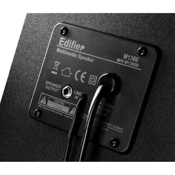 დინამიკი Edifier M1360 Multimedia Speaker System 8.5 W 2.1 Black, 4 image - TechMall.geდინამიკი Edifier M1360 Multimedia Speaker System 8.5 W 2.1 Black, 4 image - TechMall.ge ,დინამიკი Edifier M1360 Multimedia Speaker System 8.5 W 2.1 Black, 4 image - TechMall.ge