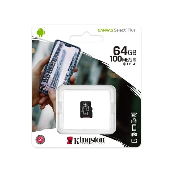 მეხსიერების ბარათი Kingston 64GB (SDCS2/64GBSP), 2 image - TechMall.geმეხსიერების ბარათი Kingston 64GB (SDCS2/64GBSP), 2 image - TechMall.ge ,მეხსიერების ბარათი Kingston 64GB (SDCS2/64GBSP), 2 image - TechMall.ge