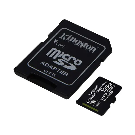 ფლეშ მეხსიერება Kingston 128GB Canvas Select Plus With Adapter (SDCS2/128GB), 3 image - TechMall.geფლეშ მეხსიერება Kingston 128GB Canvas Select Plus With Adapter (SDCS2/128GB), 3 image - TechMall.ge ,ფლეშ მეხსიერება Kingston 128GB Canvas Select Plus With Adapter (SDCS2/128GB), 3 image - TechMall.ge