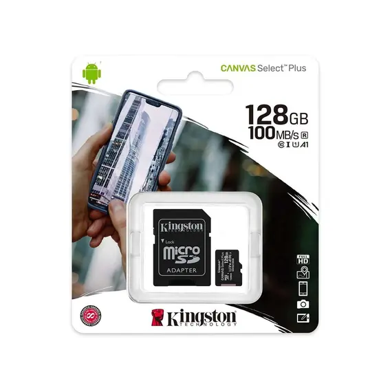 ფლეშ მეხსიერება Kingston 128GB Canvas Select Plus With Adapter (SDCS2/128GB) - TechMall.geფლეშ მეხსიერება Kingston 128GB Canvas Select Plus With Adapter (SDCS2/128GB) - TechMall.ge ,ფლეშ მეხსიერება Kingston 128GB Canvas Select Plus With Adapter (SDCS2/128GB) - TechMall.ge