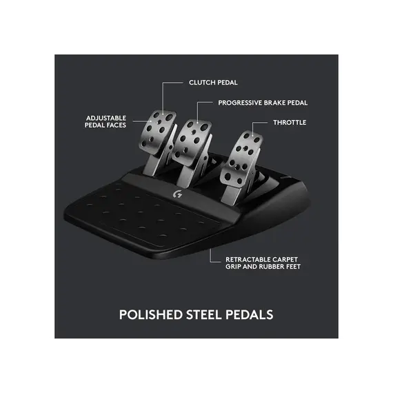 კომპიუტერული საჭე Logitech G923 Driving Force PC/Xbox One/Xbox Series X/S, 5 image - TechMall.geკომპიუტერული საჭე Logitech G923 Driving Force PC/Xbox One/Xbox Series X/S, 5 image - TechMall.ge ,კომპიუტერული საჭე Logitech G923 Driving Force PC/Xbox One/Xbox Series X/S, 5 image - TechMall.ge