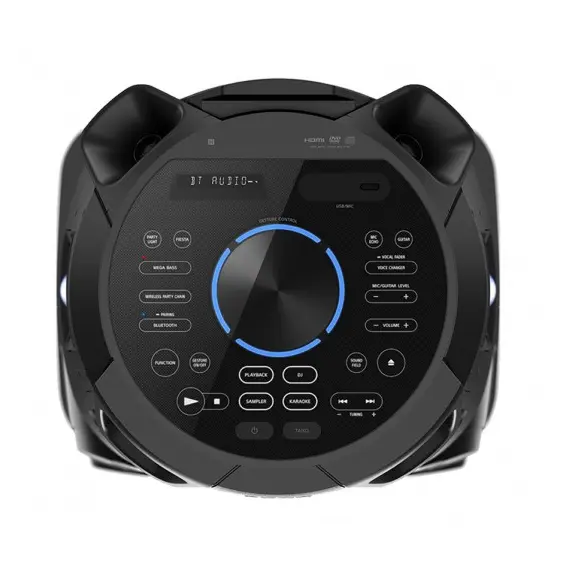 დინამიკი Sony MHC-V73D Hi-Fi Audio System Bluetooth, Audio in, USB Black, 2 image - TechMall.geდინამიკი Sony MHC-V73D Hi-Fi Audio System Bluetooth, Audio in, USB Black, 2 image - TechMall.ge ,დინამიკი Sony MHC-V73D Hi-Fi Audio System Bluetooth, Audio in, USB Black, 2 image - TechMall.ge