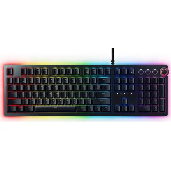კლავიატურა Razer RZ03-01870700-R3R1 Gaming Keyboard Huntsman Elite, Clicky Optical Purple Switch, USB, RGB, Black - TechMall.geკლავიატურა Razer RZ03-01870700-R3R1 Gaming Keyboard Huntsman Elite, Clicky Optical Purple Switch, USB, RGB, Black - TechMall.ge ,კლავიატურა Razer RZ03-01870700-R3R1 Gaming Keyboard Huntsman Elite, Clicky Optical Purple Switch, USB, RGB, Black - TechMall.ge