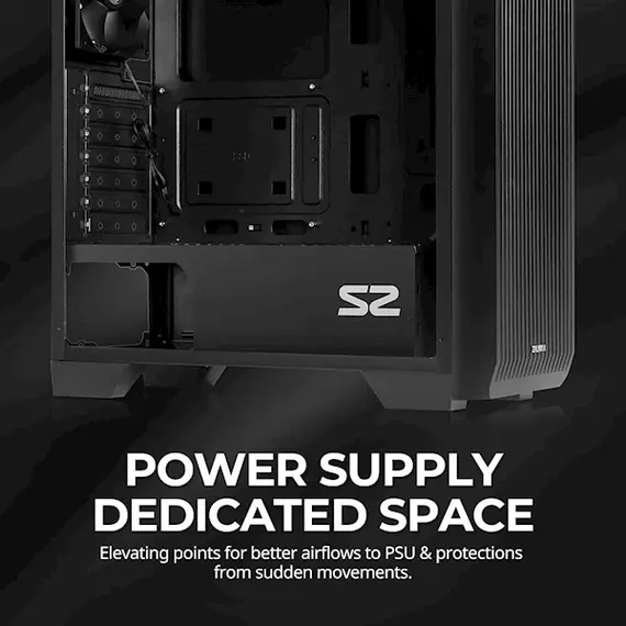 ქეისი Zalman S2 TG, ATX Mid Tower Computer Case, Black, 4 image - TechMall.geქეისი Zalman S2 TG, ATX Mid Tower Computer Case, Black, 4 image - TechMall.ge ,ქეისი Zalman S2 TG, ATX Mid Tower Computer Case, Black, 4 image - TechMall.ge