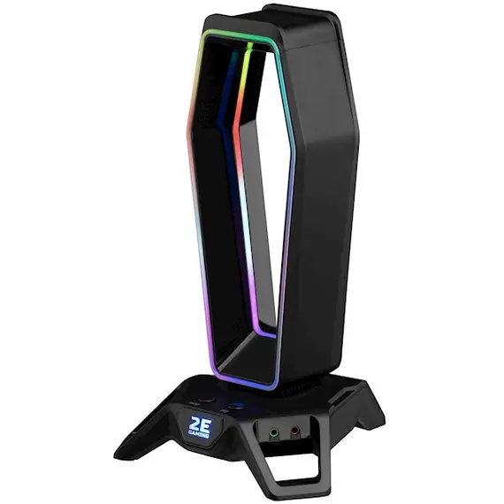 ყურსასმენის სადგამი 2E 2E-GST330UB Gaming 3in1 GST330 Headset Stand, RGB, USB, Black - TechMall.geყურსასმენის სადგამი 2E 2E-GST330UB Gaming 3in1 GST330 Headset Stand, RGB, USB, Black - TechMall.ge ,ყურსასმენის სადგამი 2E 2E-GST330UB Gaming 3in1 GST330 Headset Stand, RGB, USB, Black - TechMall.ge