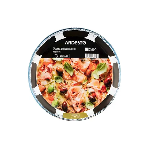 საცხობი ჭურჭელი Ardesto AR2404BG 27cm Baking Dish Round Black Mars, 3 image - TechMall.geსაცხობი ჭურჭელი Ardesto AR2404BG 27cm Baking Dish Round Black Mars, 3 image - TechMall.ge ,საცხობი ჭურჭელი Ardesto AR2404BG 27cm Baking Dish Round Black Mars, 3 image - TechMall.ge