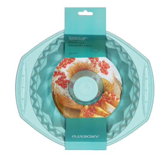 საცხობი ფორმა Ardesto AR2319T Cake Baking Pan Tasty baking, Silicone, Blue, 2 image - TechMall.geსაცხობი ფორმა Ardesto AR2319T Cake Baking Pan Tasty baking, Silicone, Blue, 2 image - TechMall.ge ,საცხობი ფორმა Ardesto AR2319T Cake Baking Pan Tasty baking, Silicone, Blue, 2 image - TechMall.ge