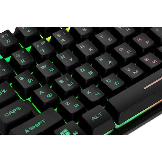 კლავიატურა 2E KG355 LED, USB, Wired, Gaming Keyboard Black, 5 image - TechMall.geკლავიატურა 2E KG355 LED, USB, Wired, Gaming Keyboard Black, 5 image - TechMall.ge ,კლავიატურა 2E KG355 LED, USB, Wired, Gaming Keyboard Black, 5 image - TechMall.ge