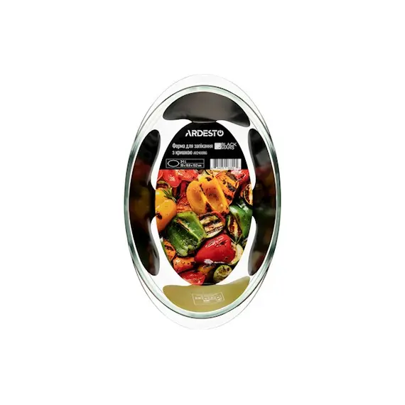 საცხობი ჭურჭელი Ardesto AR2408BG 3L Baking Dish With Lid Black Mars Oval, 5 image - TechMall.geსაცხობი ჭურჭელი Ardesto AR2408BG 3L Baking Dish With Lid Black Mars Oval, 5 image - TechMall.ge ,საცხობი ჭურჭელი Ardesto AR2408BG 3L Baking Dish With Lid Black Mars Oval, 5 image - TechMall.ge