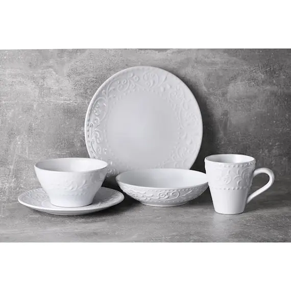 სუპის თასი Ardesto AR2920WC Soup bowl Olbia, 20 сm, Ceramics White, 2 image - TechMall.geსუპის თასი Ardesto AR2920WC Soup bowl Olbia, 20 сm, Ceramics White, 2 image - TechMall.ge ,სუპის თასი Ardesto AR2920WC Soup bowl Olbia, 20 сm, Ceramics White, 2 image - TechMall.ge