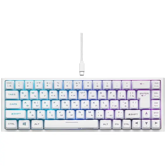 კლავიატურა 2E 2E-KG360UWT Gaming KG360 Wireless Keyboard, RGB, White, 2 image - TechMall.geკლავიატურა 2E 2E-KG360UWT Gaming KG360 Wireless Keyboard, RGB, White, 2 image - TechMall.ge ,კლავიატურა 2E 2E-KG360UWT Gaming KG360 Wireless Keyboard, RGB, White, 2 image - TechMall.ge