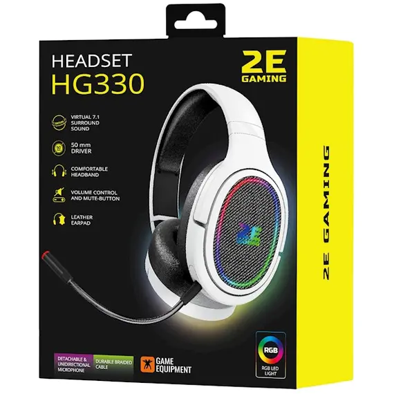 ყურსასმენი 2E HG330 RGB 7.1 (2E-HG330WT-7.1) WHITE, 9 image - TechMall.geყურსასმენი 2E HG330 RGB 7.1 (2E-HG330WT-7.1) WHITE, 9 image - TechMall.ge ,ყურსასმენი 2E HG330 RGB 7.1 (2E-HG330WT-7.1) WHITE, 9 image - TechMall.ge