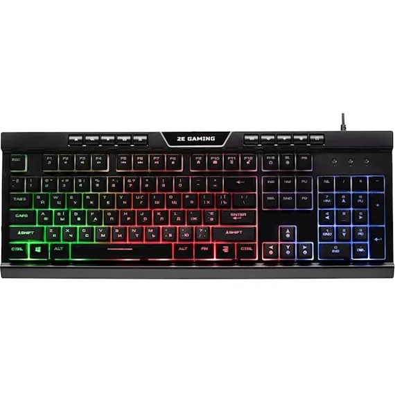 კლავიატურა 2E 2E-KG300UB Gaming KG300 Keyboard, LED, USB, Black - TechMall.geკლავიატურა 2E 2E-KG300UB Gaming KG300 Keyboard, LED, USB, Black - TechMall.ge ,კლავიატურა 2E 2E-KG300UB Gaming KG300 Keyboard, LED, USB, Black - TechMall.ge