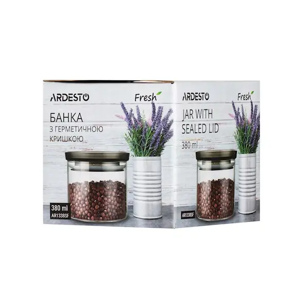ქილა Ardesto AR1338SF Jar Fresh, 380 ml, Transparent, 6 image - TechMall.geქილა Ardesto AR1338SF Jar Fresh, 380 ml, Transparent, 6 image - TechMall.ge ,ქილა Ardesto AR1338SF Jar Fresh, 380 ml, Transparent, 6 image - TechMall.ge