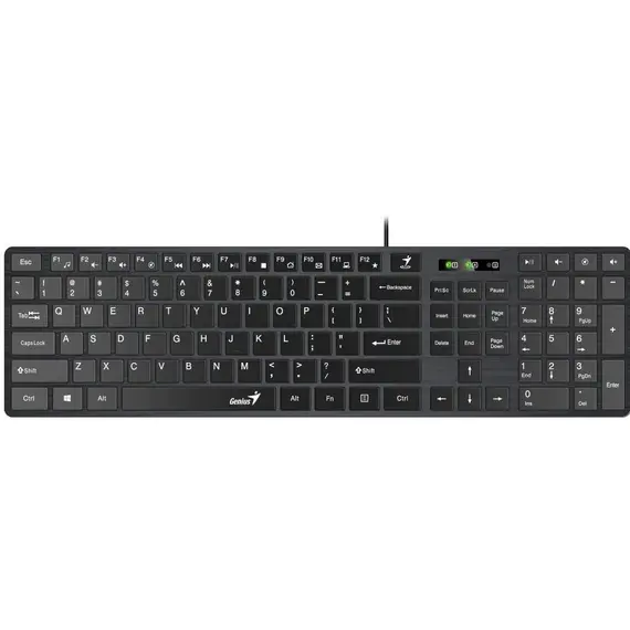 კლავიატურა და მაუსი Genius, Keyboard Slim SlimStar C126, RU, USB Black GK-21003, 2 image - TechMall.geკლავიატურა და მაუსი Genius, Keyboard Slim SlimStar C126, RU, USB Black GK-21003, 2 image - TechMall.ge ,კლავიატურა და მაუსი Genius, Keyboard Slim SlimStar C126, RU, USB Black GK-21003, 2 image - TechMall.ge