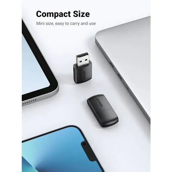 USB ადაპტერი Ugreen CM448 (20204), 2.4GHz, External Network Adapter, Black, 2 image - TechMall.geUSB ადაპტერი Ugreen CM448 (20204), 2.4GHz, External Network Adapter, Black, 2 image - TechMall.ge ,USB ადაპტერი Ugreen CM448 (20204), 2.4GHz, External Network Adapter, Black, 2 image - TechMall.ge