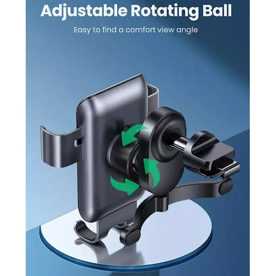 მობილურის დამჭერი Ugreen LP274 (30401), Gravity Phone Holder for Round Air Vent, 5 image - TechMall.geმობილურის დამჭერი Ugreen LP274 (30401), Gravity Phone Holder for Round Air Vent, 5 image - TechMall.ge ,მობილურის დამჭერი Ugreen LP274 (30401), Gravity Phone Holder for Round Air Vent, 5 image - TechMall.ge